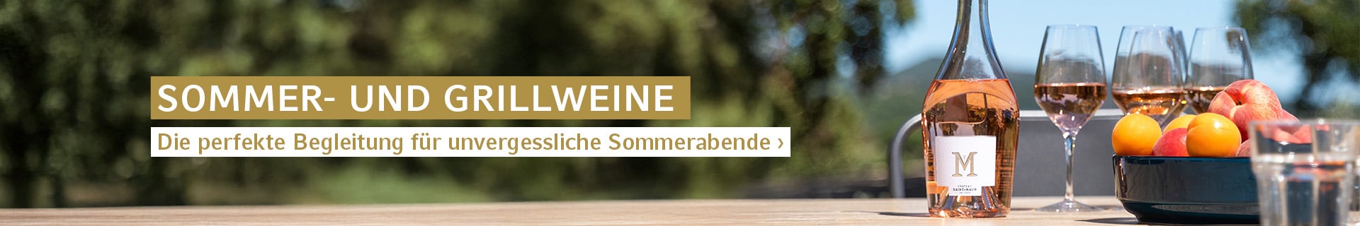 Sommer- und Grillweine