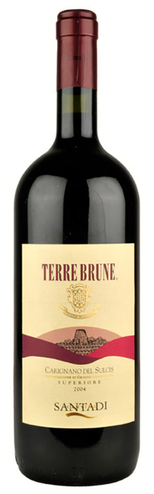 2014 Terre Brune Carignano del Sulcis Superiore DOC Cantina Santadi 1500