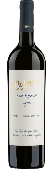 2021 Syrah Lote Especial Valle Calchaquí Bodega Colomé 750