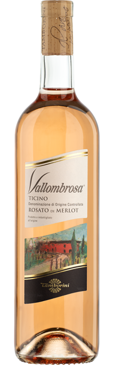 2021 Vallombrosa Rosato di Merlot Ticino DOC Tamborini 750