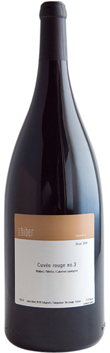 2020 Cuvée Rouge Barrique N° 3 VdP Suisse Cave Biber 1500