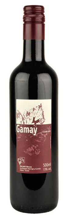 Gamay Valais AOC Domaine Gérald Besse 500