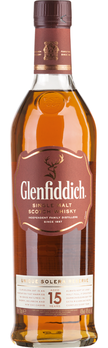 Whisky Glenfiddich 15 Years Solera Reserve Single Highland Malt 700