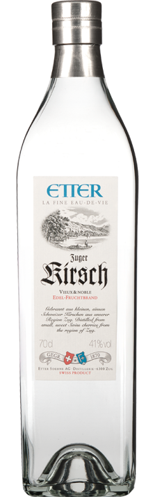 Zuger Kirsch Vieux & Noble Distillerie Etter 700