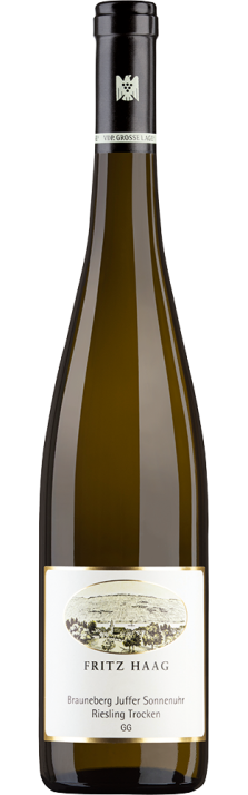 2023 Riesling GG trocken VDP.Grosse Lage Brauneberger Juffer Sonnenuhr Weingut Fritz Haag 750 2023 Riesling GG trocken VDP.Grosse Lage Brauneberger Juffer Sonnenuhr Weingut Fritz Haag 750