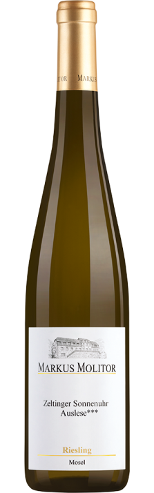 2018 Riesling Auslese*** Goldkapsel Zeltinger Sonnenuhr Weingut Markus Molitor 750 2018 Riesling Auslese*** Goldkapsel Zeltinger Sonnenuhr Weingut Markus Molitor 750