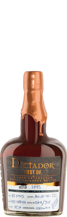 1997 Ron Dictador Rima 1 American Oak Mövenpick 700