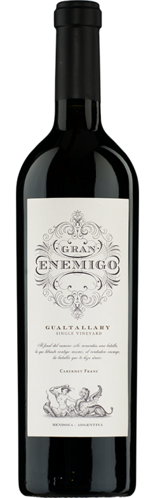 2018 Cabernet Franc Gran Enemigo Gualtallary Single Vineyard - Mendoza Adrianna Catena & Alejandro Vigil Puerto Ancona 750 2018 Cabernet Franc Gran Enemigo Gualtallary Single Vineyard - Mendoza Adrianna Catena & Alejandro Vigil Puerto Ancona 750