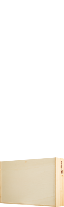 Holzkiste / Caisse Bois 6 x 75 cl Logo Mövenpick