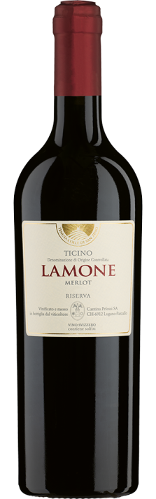 2021 Lamone Merlot Ticino DOC Riserva Cantina Pelossi 750