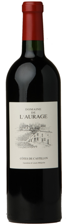 2018 Domaine de l'Aurage Castillon Côtes de Bordeaux AOC 750.00