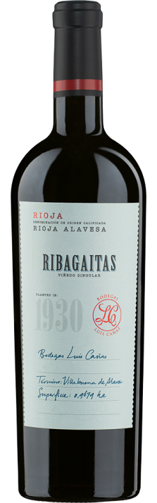 2019 Ribagaitas Rioja DOCa Alavesa Bodegas Luis Cañas 750.00
