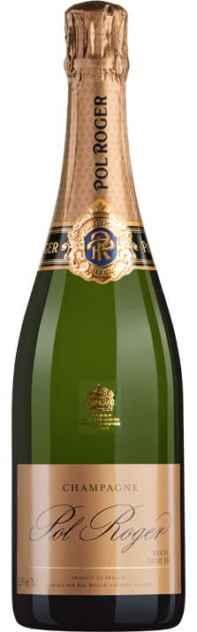 Champagne Rich Demi-sec Pol Roger 750.00