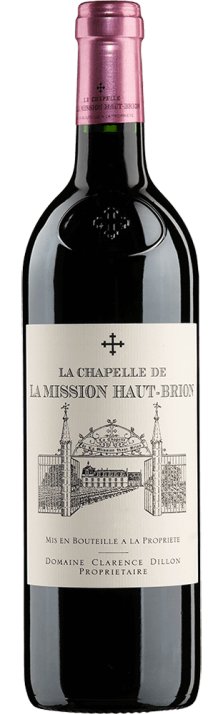 2018 La Chapelle de La Mission Haut-Brion Pessac-Léognan AOC Second vin du Château Mission Haut-Brion 750.00