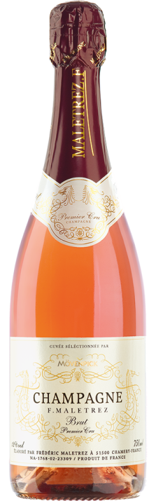 Champagne Rosé Réserve Brut Sélection Mövenpick Frédéric Malétrez 750.00