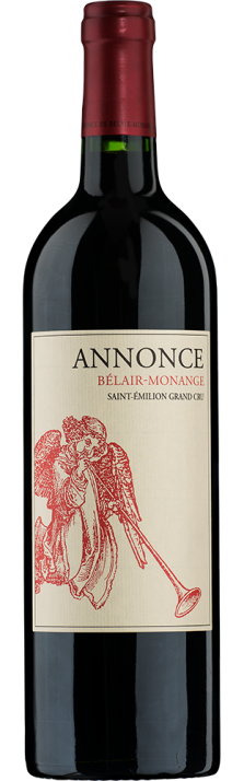 2016 Annonce Bélair-Monange Grand Cru St-Emilion AOC Second vin du Château Bélair Monange 750.00