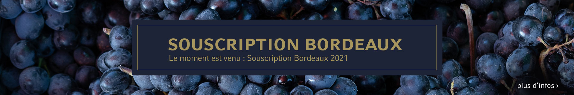 Souscription Bordeaux 2021