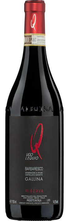 2015 Barbaresco DOCG Riserva Gallina Ugo Lequio 750