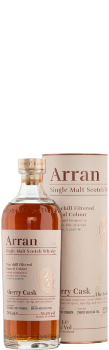 Whisky Arran Bodega Sherry Cask Finish Single Island Malt 700