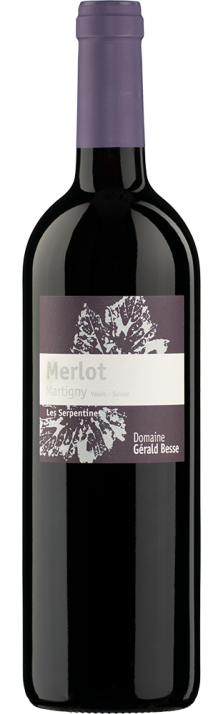2021 Merlot Les Serpentines Martigny Valais AOC Domaine Gérald Besse 750