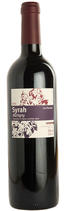 2022 Syrah Les Pierriers Martigny Valais AOC Domaine Gérald Besse 750