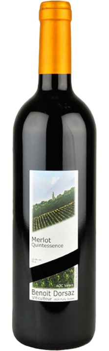 2022 Merlot Quintessence Valais AOC Benoît Dorsaz 750
