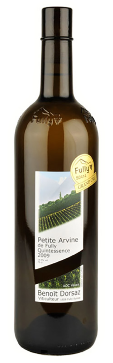 2021 Petite Arvine Quintessence Fully Valais AOC Benoît Dorsaz 750