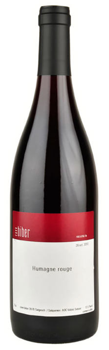 2020 Humagne Rouge Valais AOC Cave Biber 750