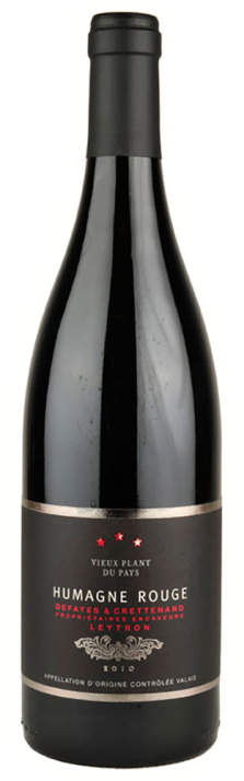 2021 Humagne Rouge Valais AOC Cave Défayes & Crettenand 750