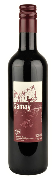 Gamay Valais AOC Domaine Gérald Besse 500