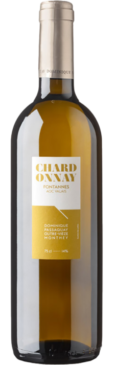 2021 Chardonnay Fontannes Valais AOC Dominique Passaquay 750