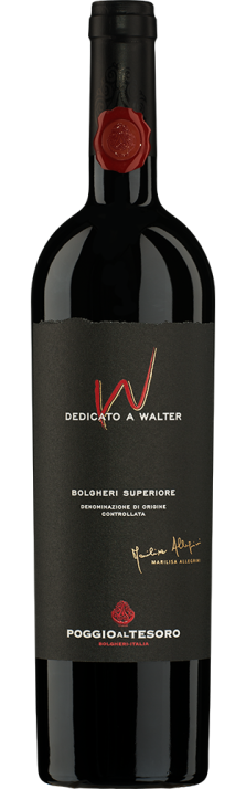2016 W-Dedicato a Walter Bolgheri Superiore DOC Poggio al Tesoro 1500