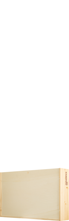 Holzkiste / Caisse Bois 6 x 75 cl Logo Mövenpick