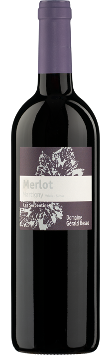 2019 Merlot Les Serpentines Martigny Valais AOC Domaine Gérald Besse 750.00