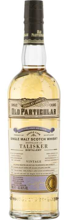 2011 Whisky Talisker Old Particular Single Cask Douglas Laing Single Isle of Skye Malt 700.00