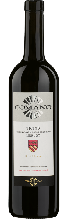 2018 Comano Merlot Ticino DOC Riserva Tamborini 750.00