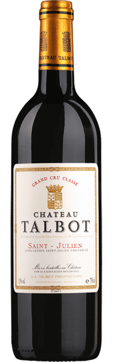 2022 Château Talbot 4e Cru Classé St-Julien AOC 750.00