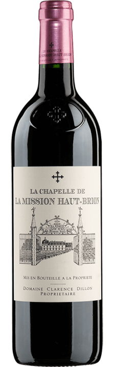 2020 La Chapelle de La Mission Haut-Brion Pessac-Léognan AOC Second vin du Château Mission Haut-Brion 750.00
