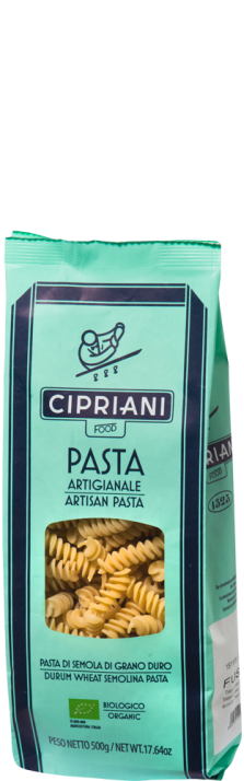 Pâtes / Pasta Fusilli grano duro 500 g Cipriani (Biodynamique)