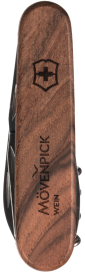 Taschenmesser / Couteau de poche Spartan Wood Logo Mövenpick