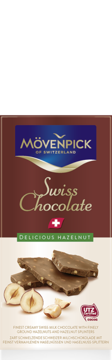 Schokolade / Chocolat Mövenpick Haselnuss/Noisettes 70 g Schokolade / Chocolat Mövenpick Haselnuss/Noisettes 70 g