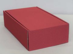 Geschenkkarton / Carton cadeau Welle/cannelé bordeaux 2 x 75 cl 58-597348-001A/52-597348-002A Geschenkkarton / Carton cadeau Welle/cannelé bordeaux 2 x 75 cl 58-597348-001A/52-597348-002A