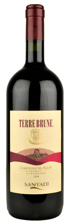 2014 Terre Brune Carignano del Sulcis Superiore DOC Cantina Santadi 1500