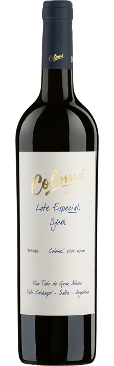 2021 Syrah Lote Especial Valle Calchaquí Bodega Colomé 750