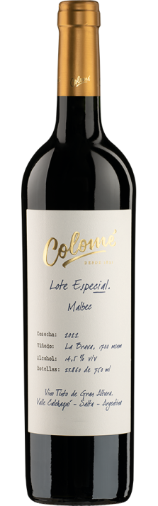 2022 Malbec Lote Especial La Brava Valle Calchaquí Bodega Colomé 750