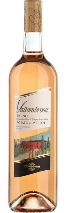 2021 Vallombrosa Rosato di Merlot Ticino DOC Tamborini 750