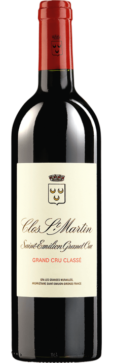 2024 Clos St-Martin Grand Cru Classé St Emilion AOC 750 2024 Clos St-Martin Grand Cru Classé St Emilion AOC 750