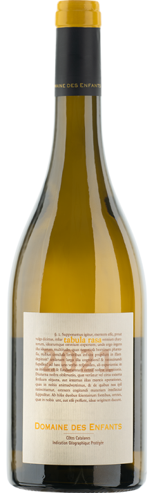 2022 Tabula Rasa Côtes Catalanes IGP Domaine des Enfants 750