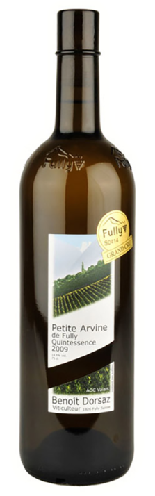 2021 Petite Arvine Quintessence Fully Valais AOC Benoît Dorsaz 750