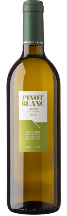 2021 Cirrus Pinot Blanc Valais AOC Dominique Passaquay 750